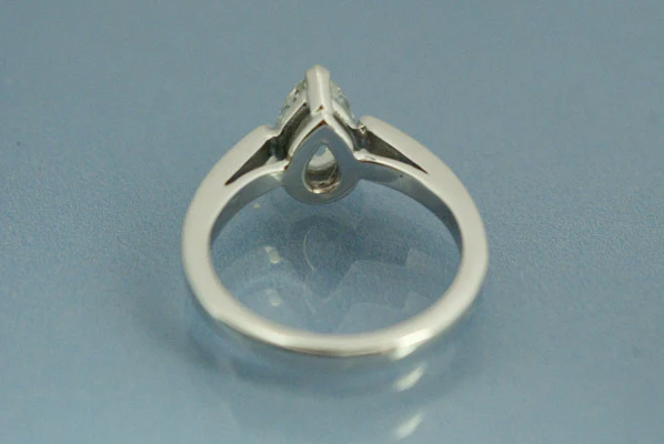 Solitaire Diamant Poire - Image 2