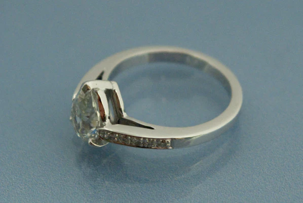 Solitaire Diamant Poire - Image 4