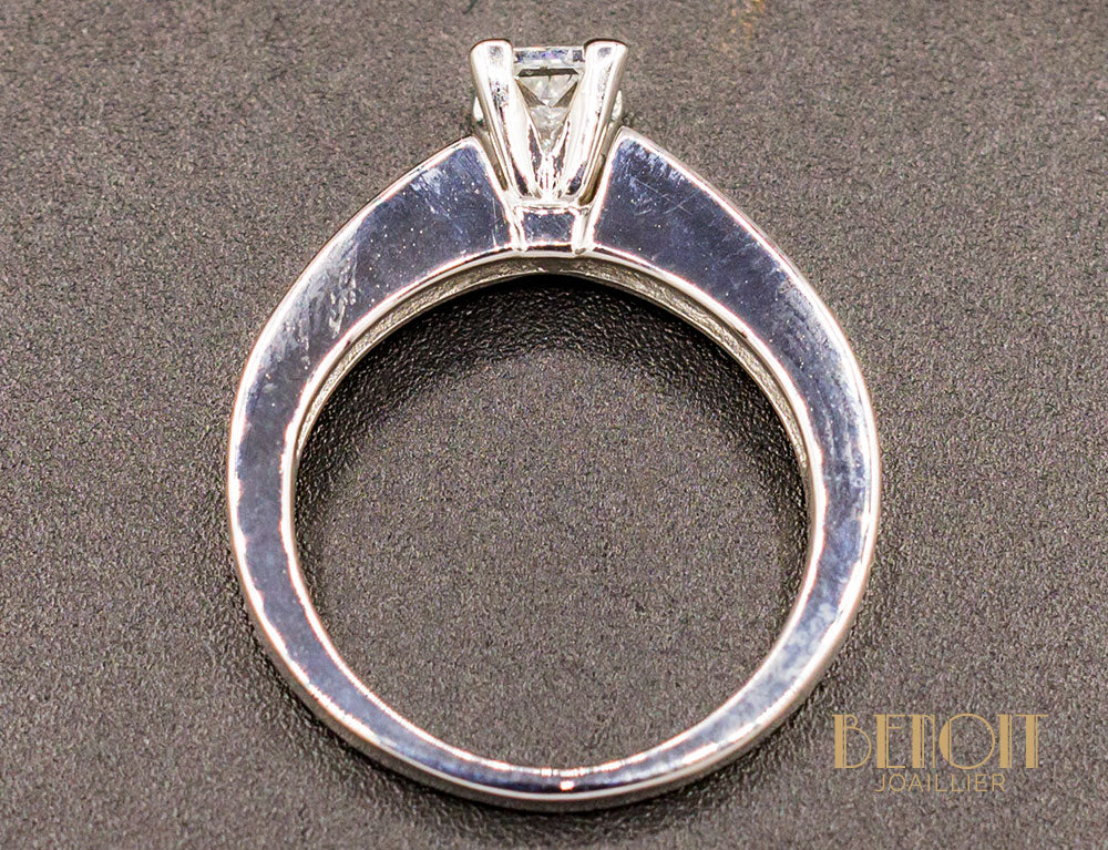 Solitaire Diamant Princesse - Image 5