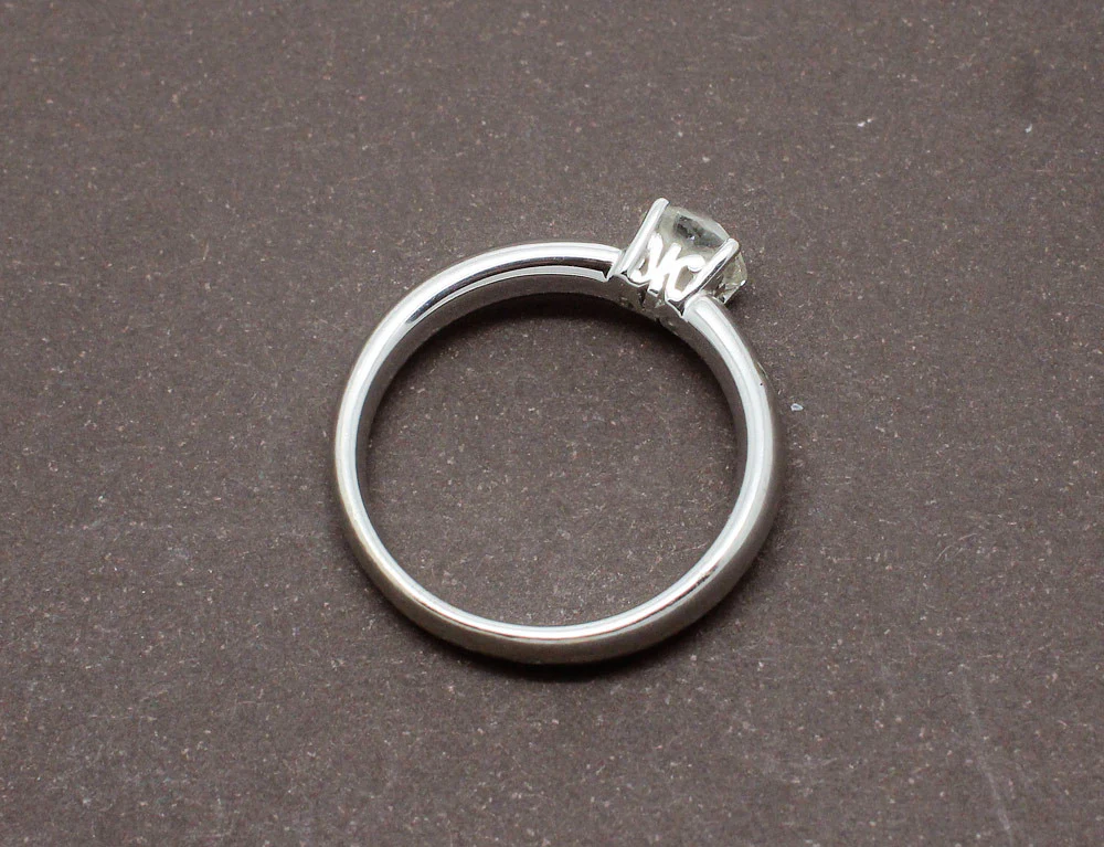 Solitaire Diamant Signé Korloff - Image 3