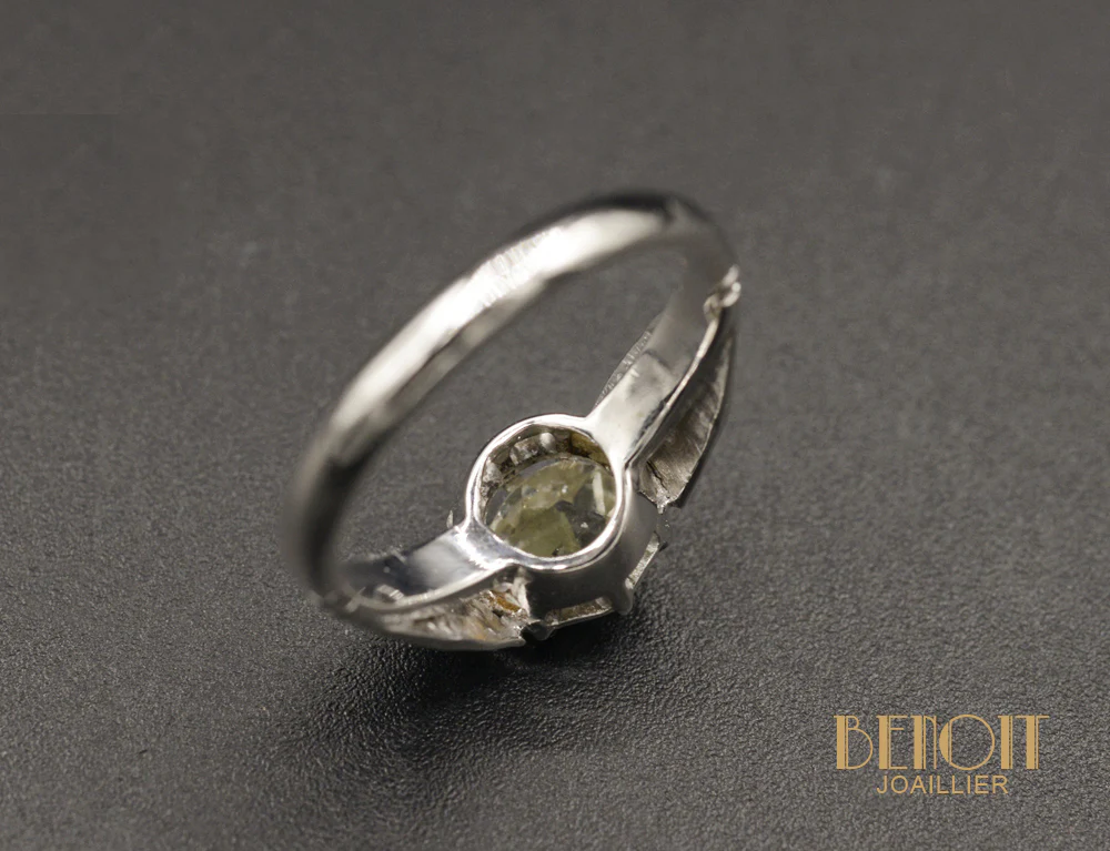 Solitaire Diamant taille rose - Image 4