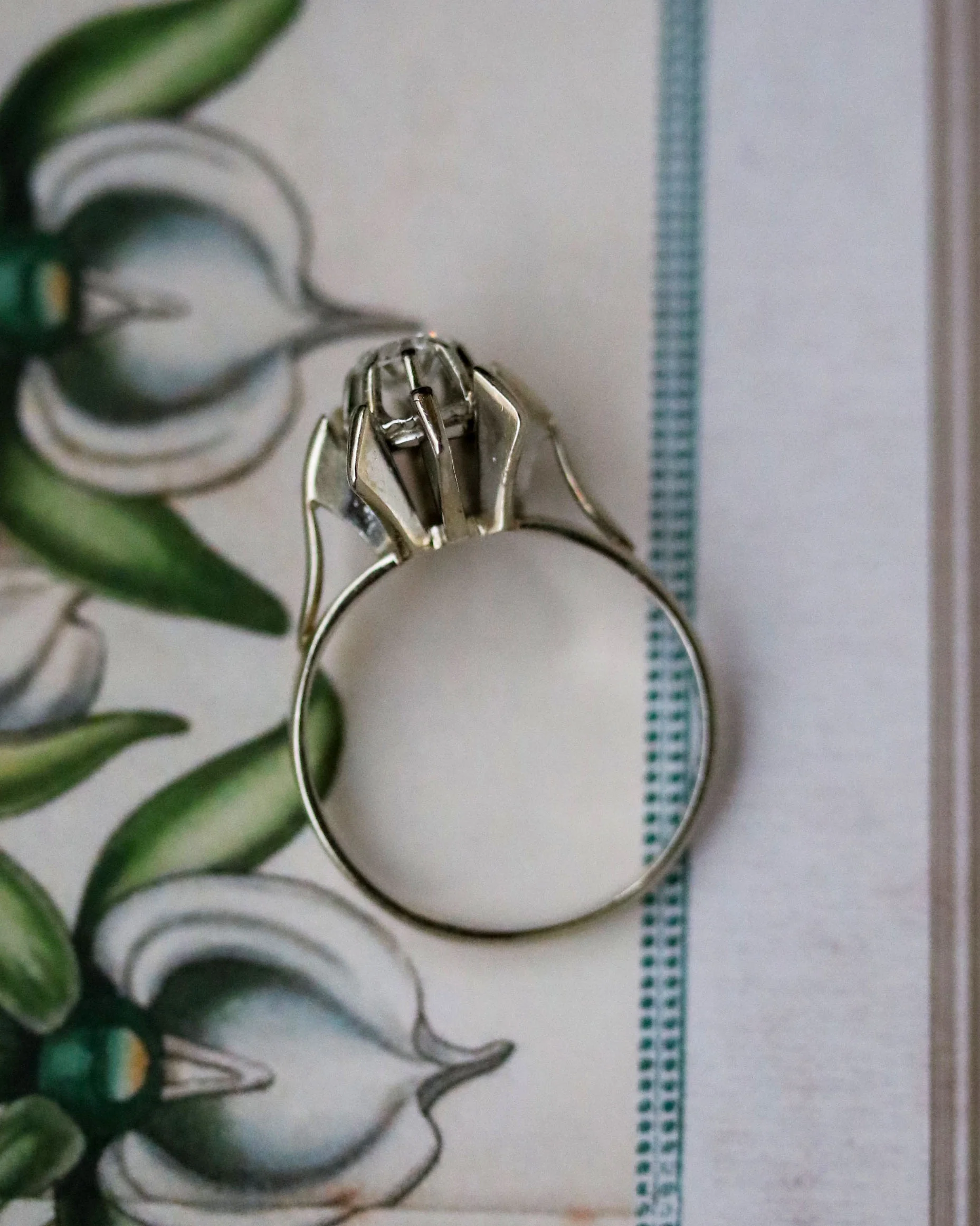 Solitaire Or Blanc Diamant - Image 3