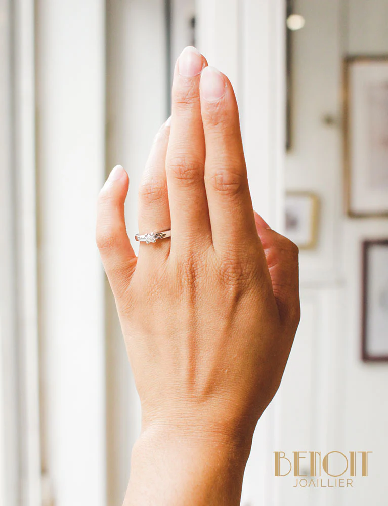 Solitaire Moderne Diamant - Image 6