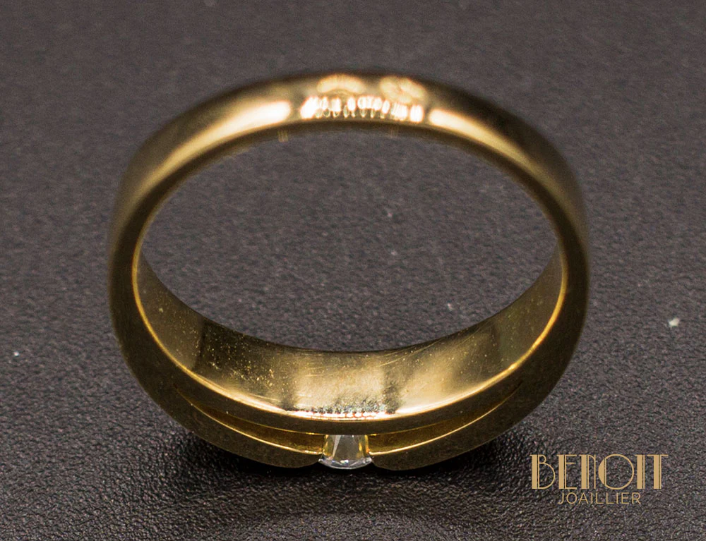 Solitaire Moderne Diamant - Image 5