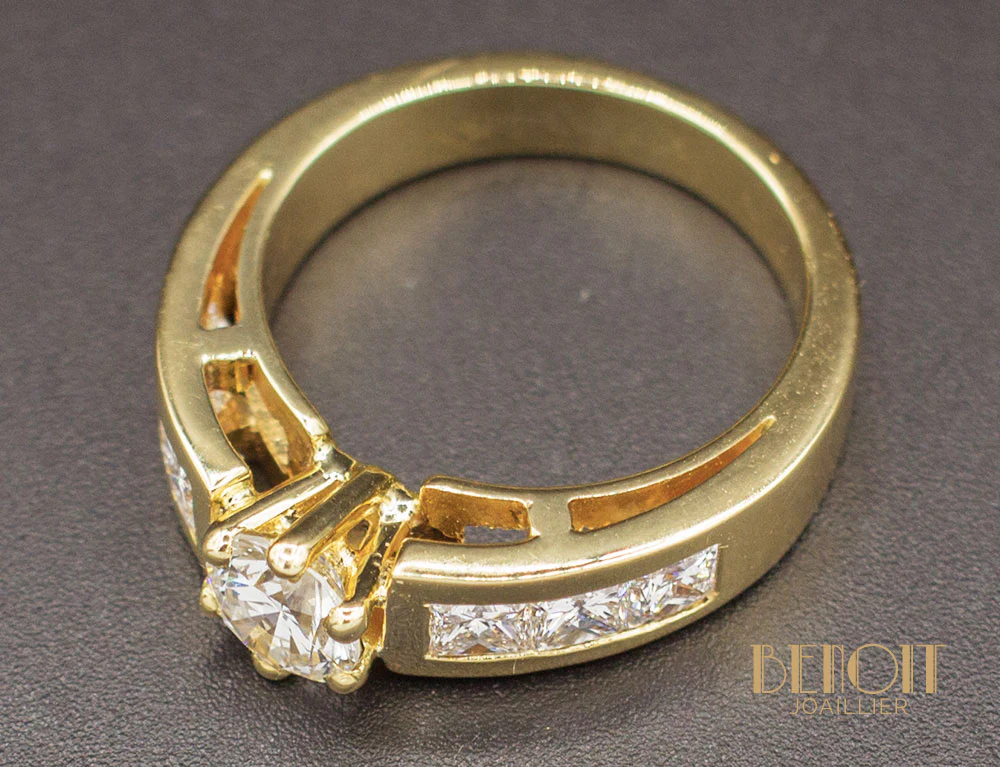 Solitaire Moderne Diamants - Image 4