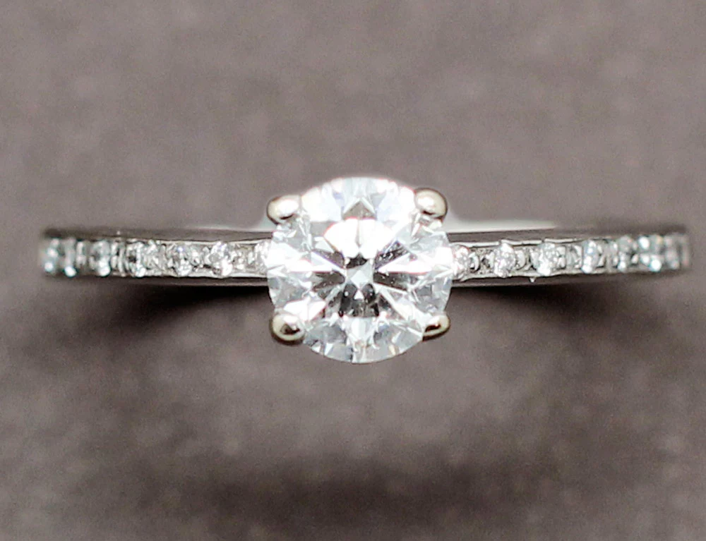 Solitaire Or Blanc Diamants - Image 3