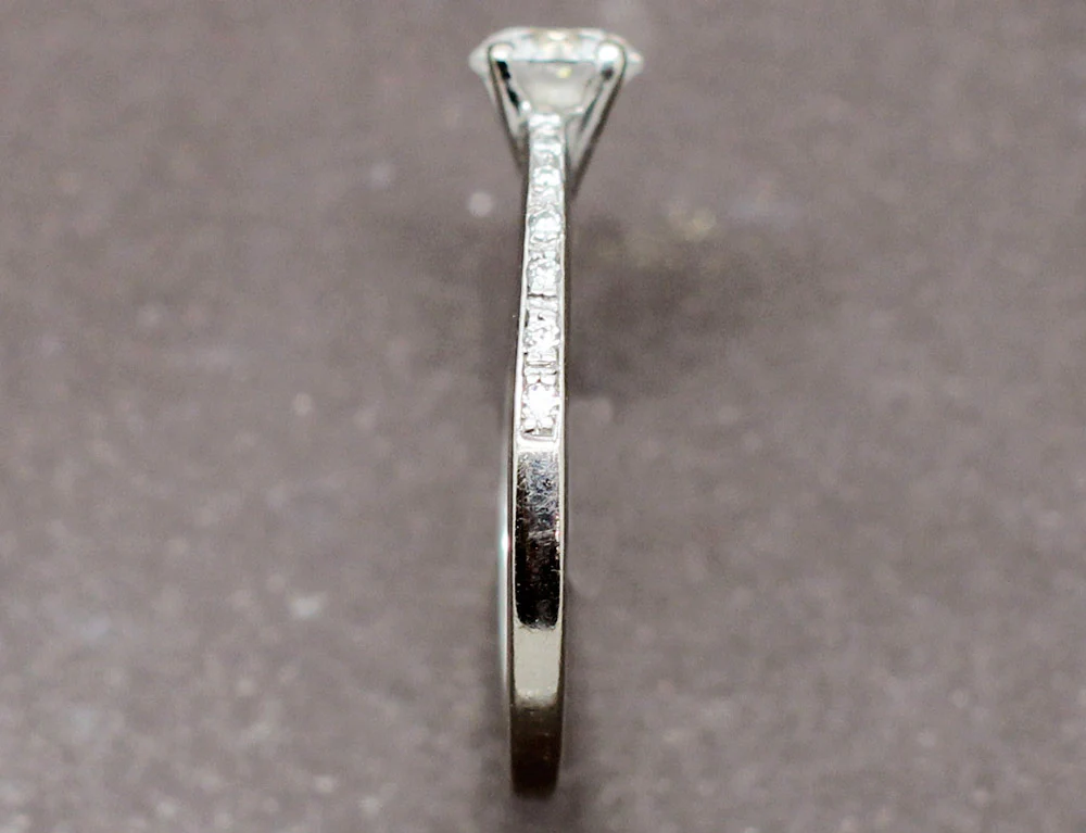 Solitaire Or Blanc Diamants - Image 4