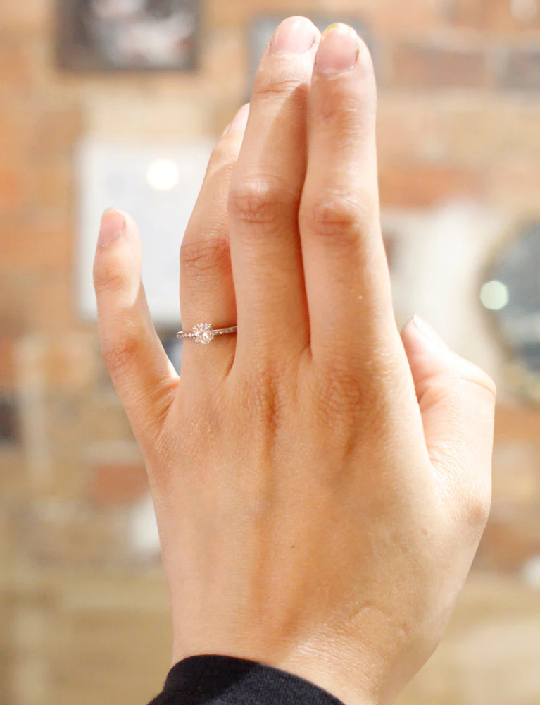 Solitaire Or Blanc Diamants - Image 7