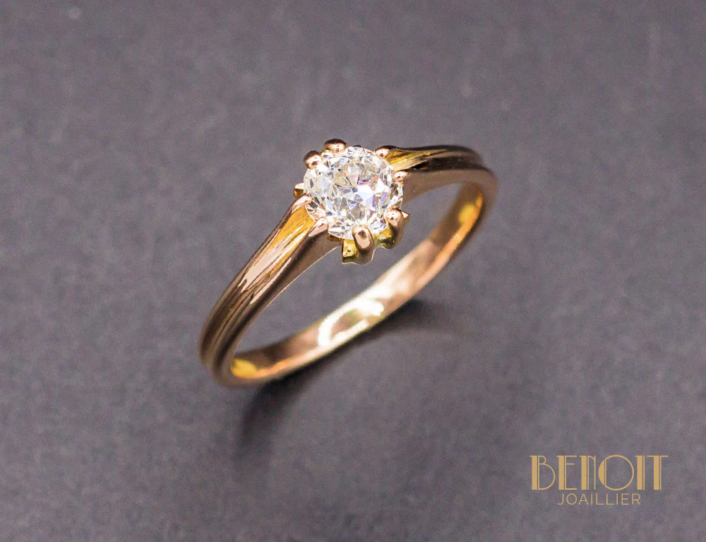 Solitaire Vintage Diamant
