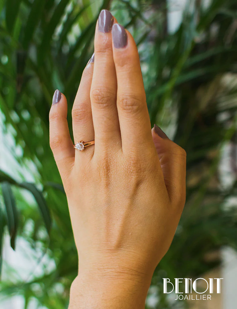 Solitaire Vintage Diamant - Image 7