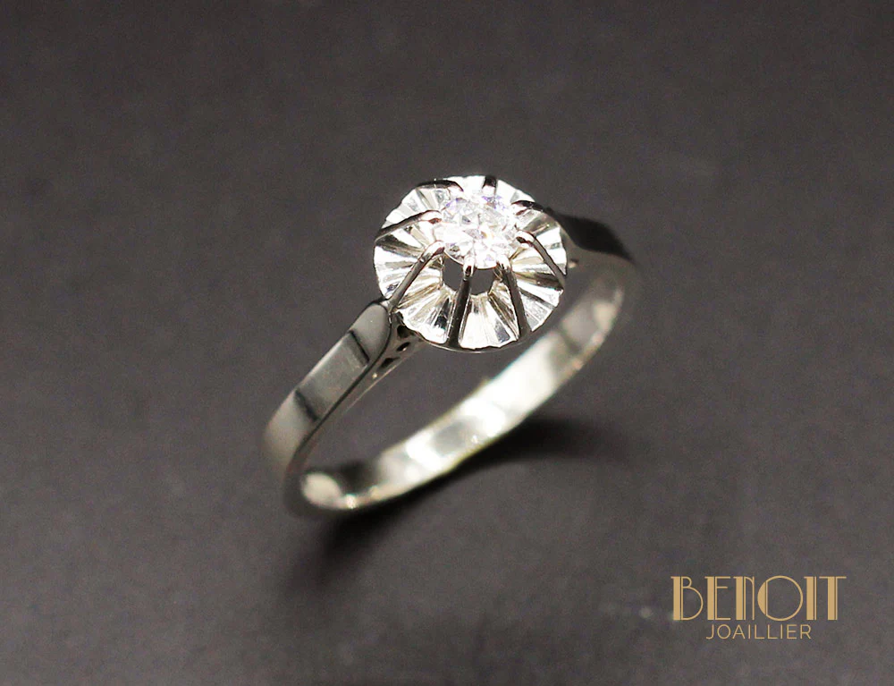 Solitaire Vintage Diamant