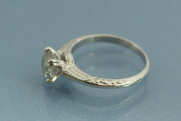 Solitaire Vintage Diamant Benoit Joaillier - Image 3