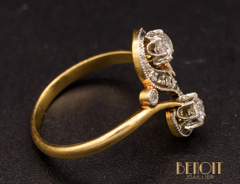 Toi et Moi Diamants XIXe - Image 3
